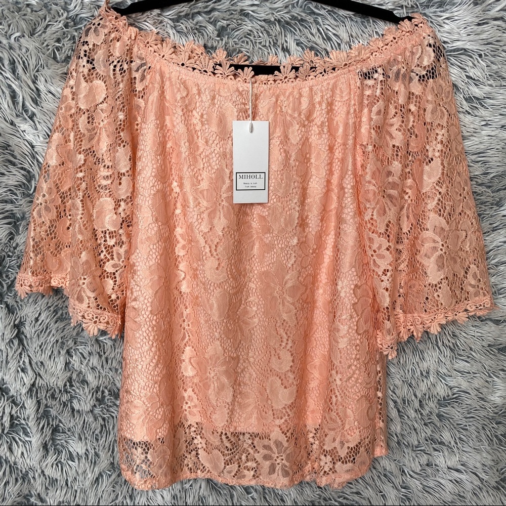 Women’s Lace Off Shoulder Tops